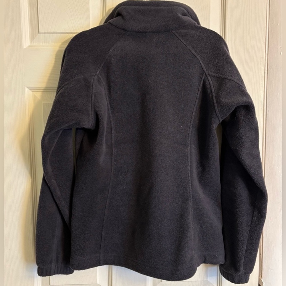 Columbia Women's Benton Springs Black Full Zip Fleece Utility Jacket - Picture 3 of 4